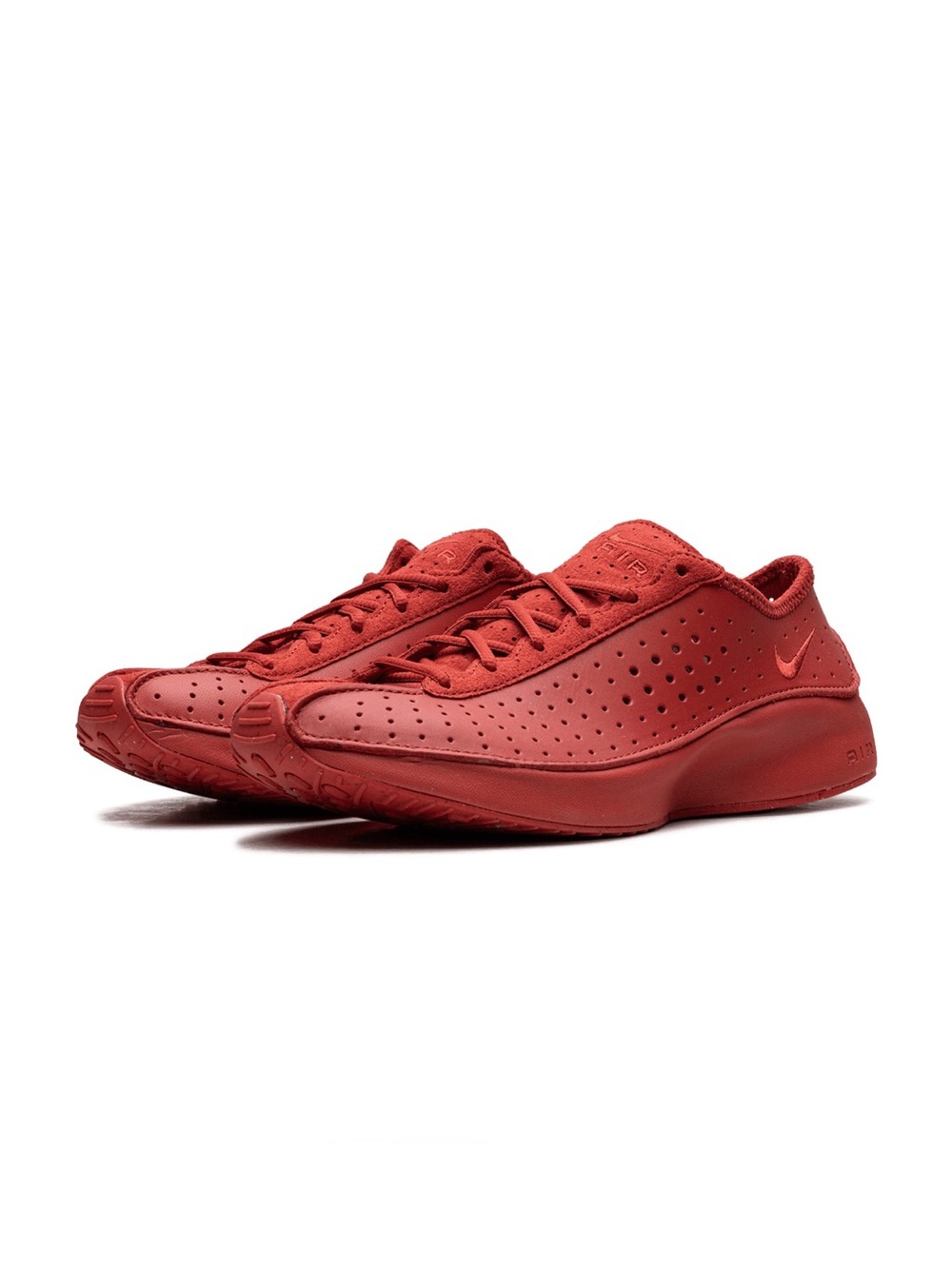 Nike Women's Air Superfly Mystic Red Perforated Athletic Sneakers